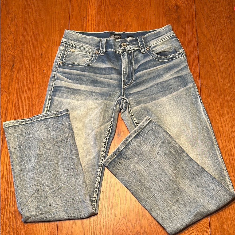Buckle Black Men's Light Blue Jeans